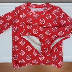 Primary Long Sleeve Rash Guard Swim Set 4